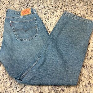 Levi's Light Blue Straight Jeans